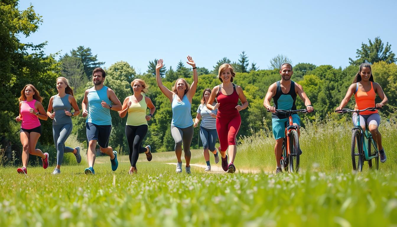 Durch Bewegung mehr Fitness und Vitalität als Nichtraucher